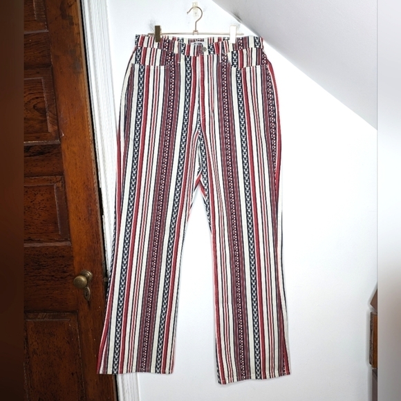 RE/DONE x Ford Star Stripe 70s High Rise Bootcut Denim Jeans NEW Size 30 - Picture 1 of 12